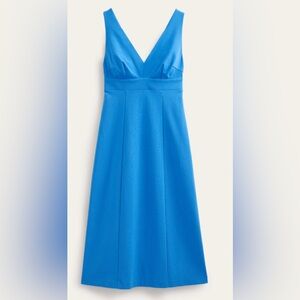 Boden strappy back jersey midi dress